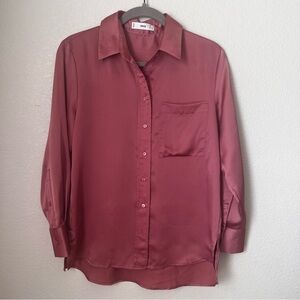 Mango Satin BLOUSE